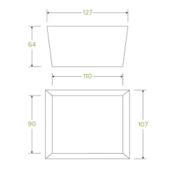 Small BioBoard Lunch Box
