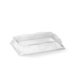 Small BioBoard Sushi Tray PET Lid