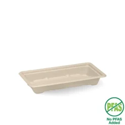 Small Plant Fibre Sushi Tray