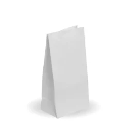 #8 SOS White Paper Bag