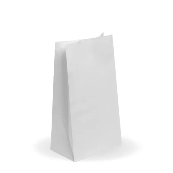 #12 SOS White Paper Bag