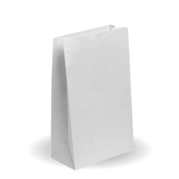 #16 SOS White Paper Bag