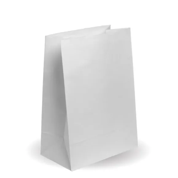 #20 SOS White Paper Bag