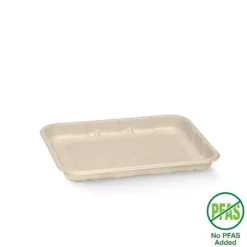 16x14x2cm / 6x5" Plant Fibre Produce Tray