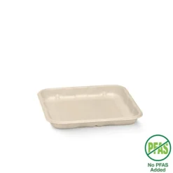 14x14x2cm / 5x5" Plant Fibre Produce Tray